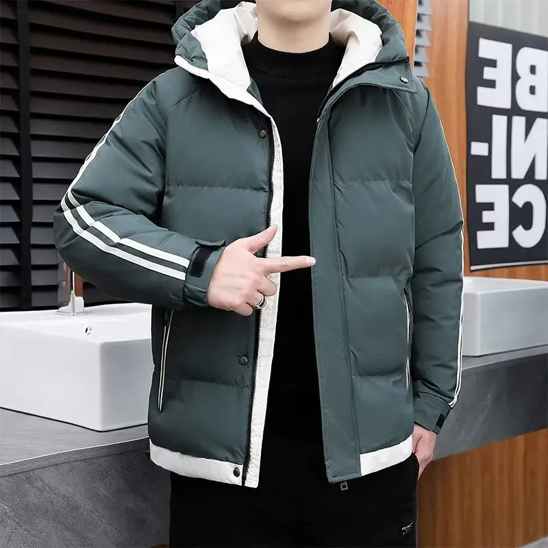 Alessio – Herren-Winterparka mit Kapuze