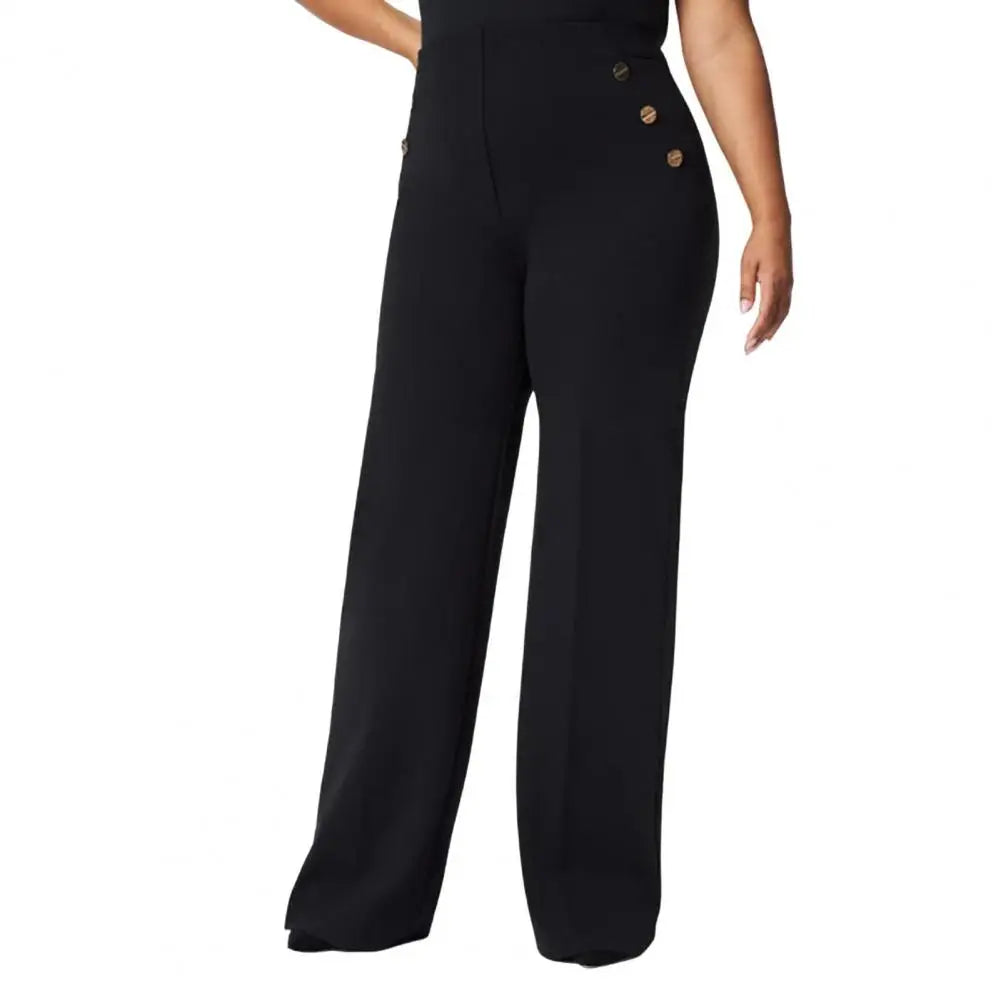 Sophia – High-Waist Weite Damenhose