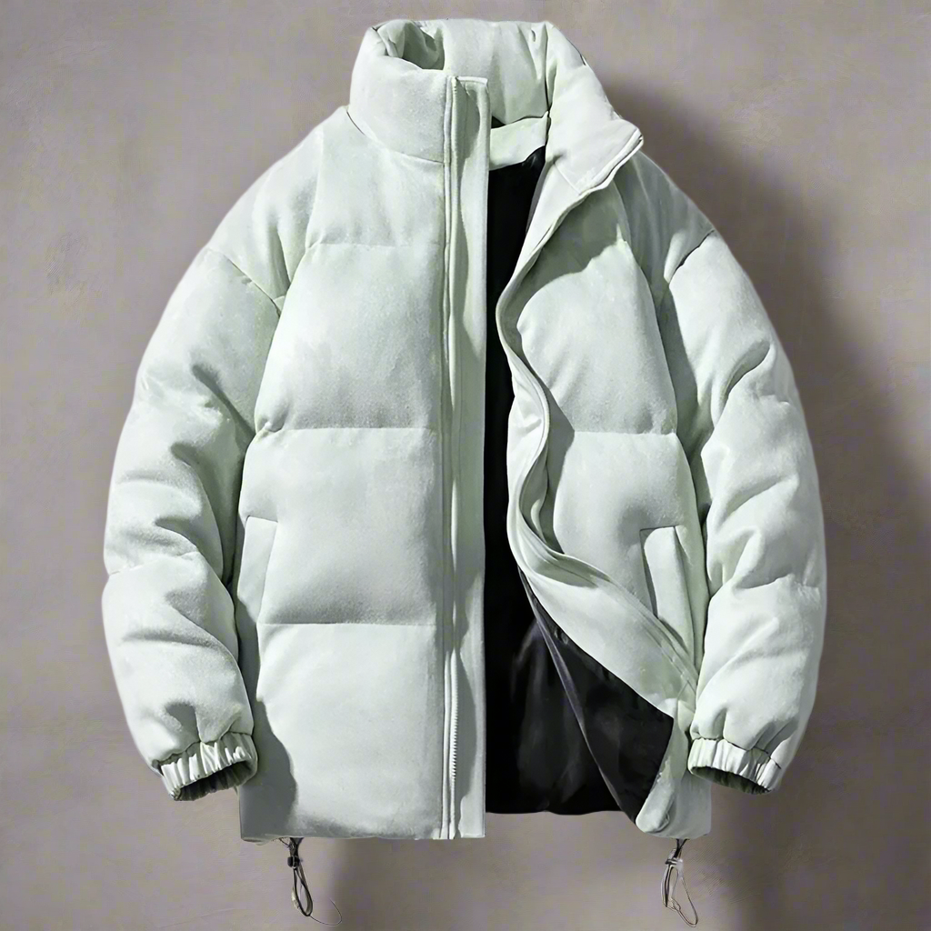 Luca – Retro Streetwear Winter Puffer Parka für Männer