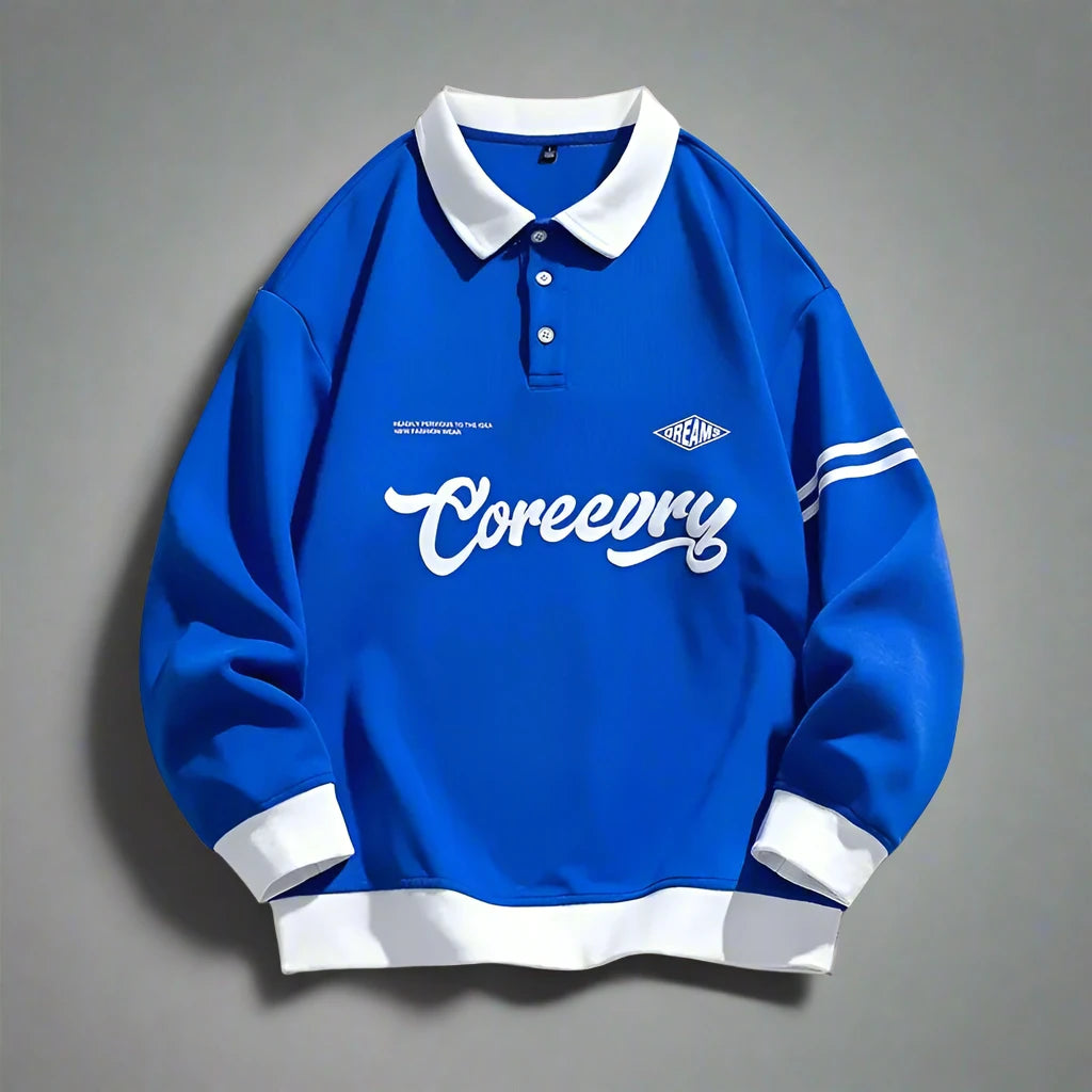 Marcus – Oversized Herren-Sweatshirt mit Kontrastdesign