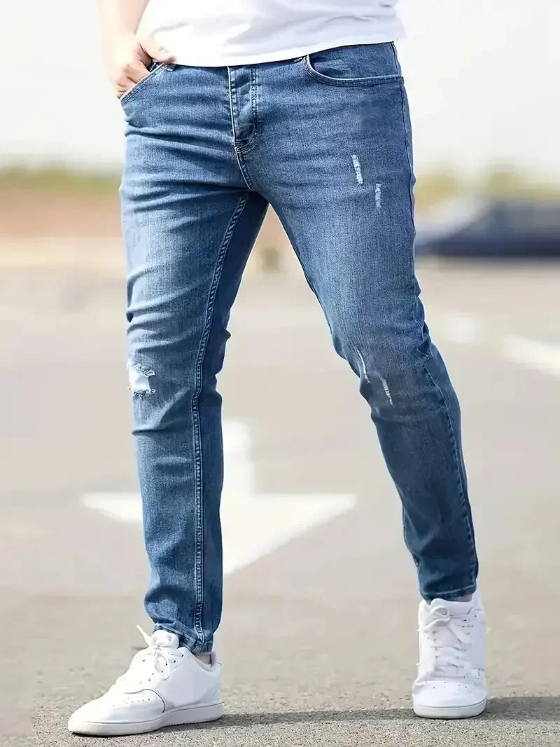 Alberto – Stretch Retro Herren Skinny Jeans