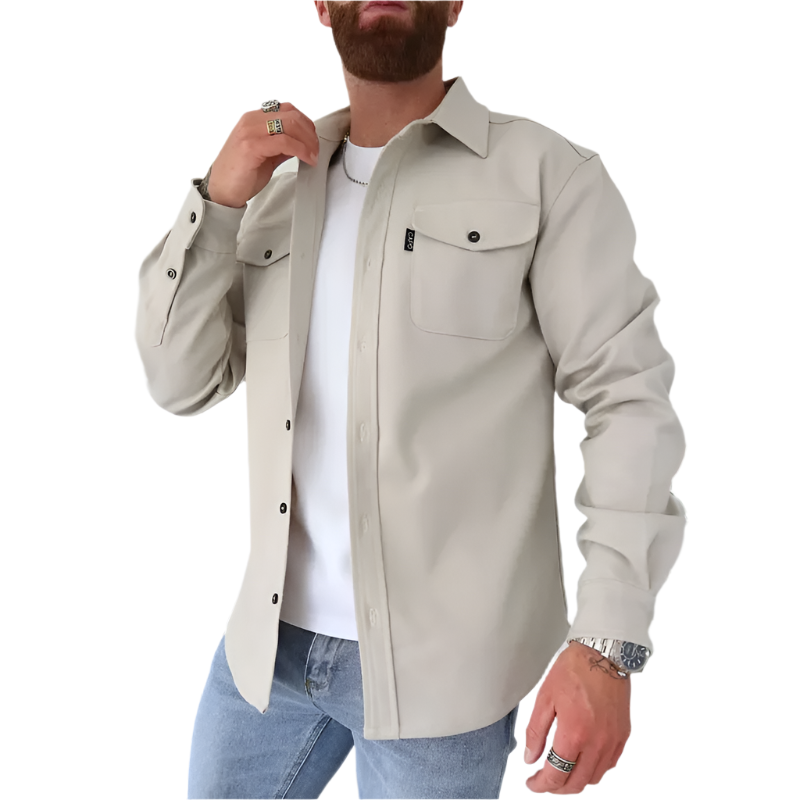 Gabriel – Elegantes Langarmshirt für Herren