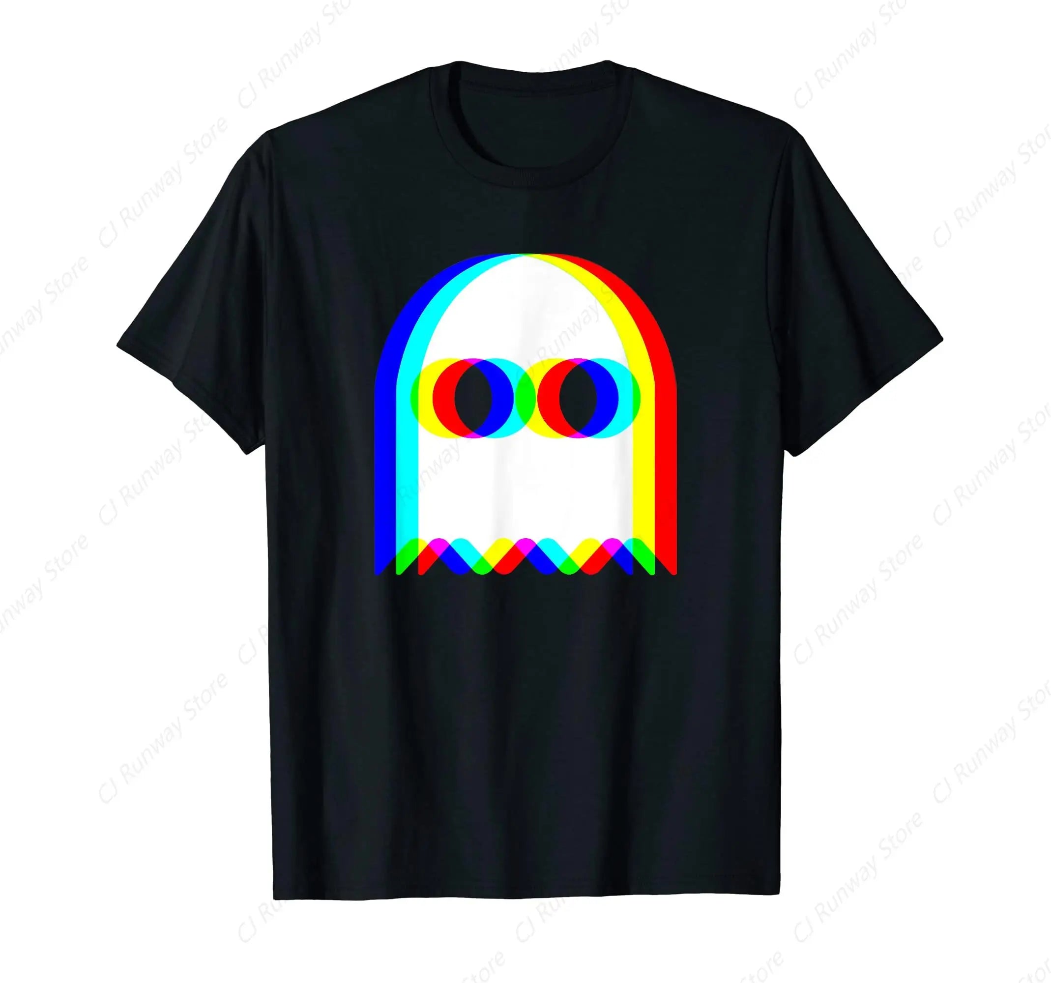 Chris – Trippy Vaporwave Halloween Techno Rave EDM Musik T-Shirt für Herren