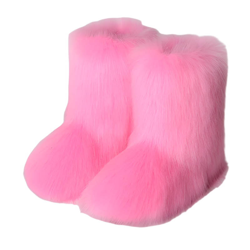 Juliette – Gemütliche Vegane Fluffy Boots für Frauen