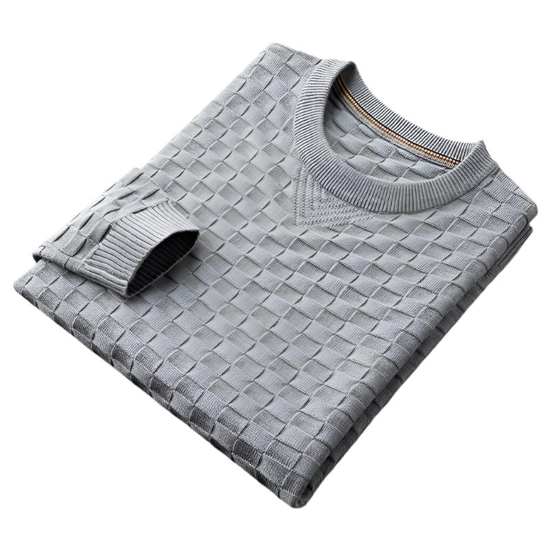 Alessandro – Bellagio Premium Karo Sweatshirt für Herren