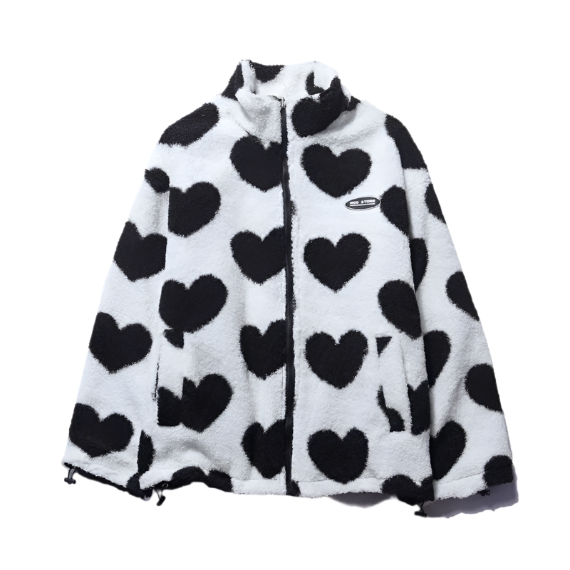 Gabriella – Eleganter Doppellagiger Herz-Mantel für Damen