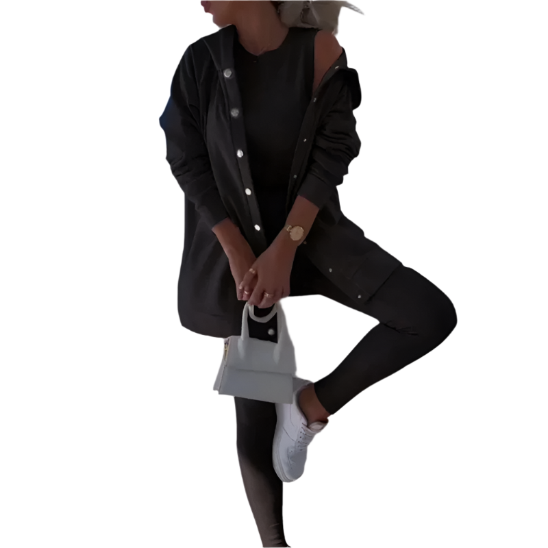 Lara – Elegantes 3-Teiler-Sportoutfit für Damen