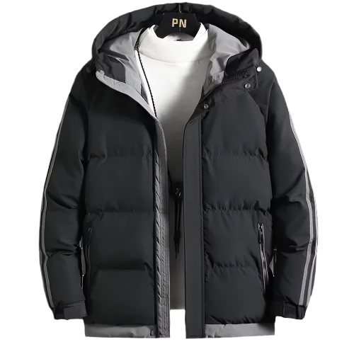 Alessio – Herren-Winterparka mit Kapuze