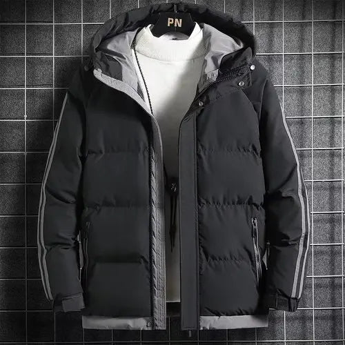 Alessio – Herren-Winterparka mit Kapuze