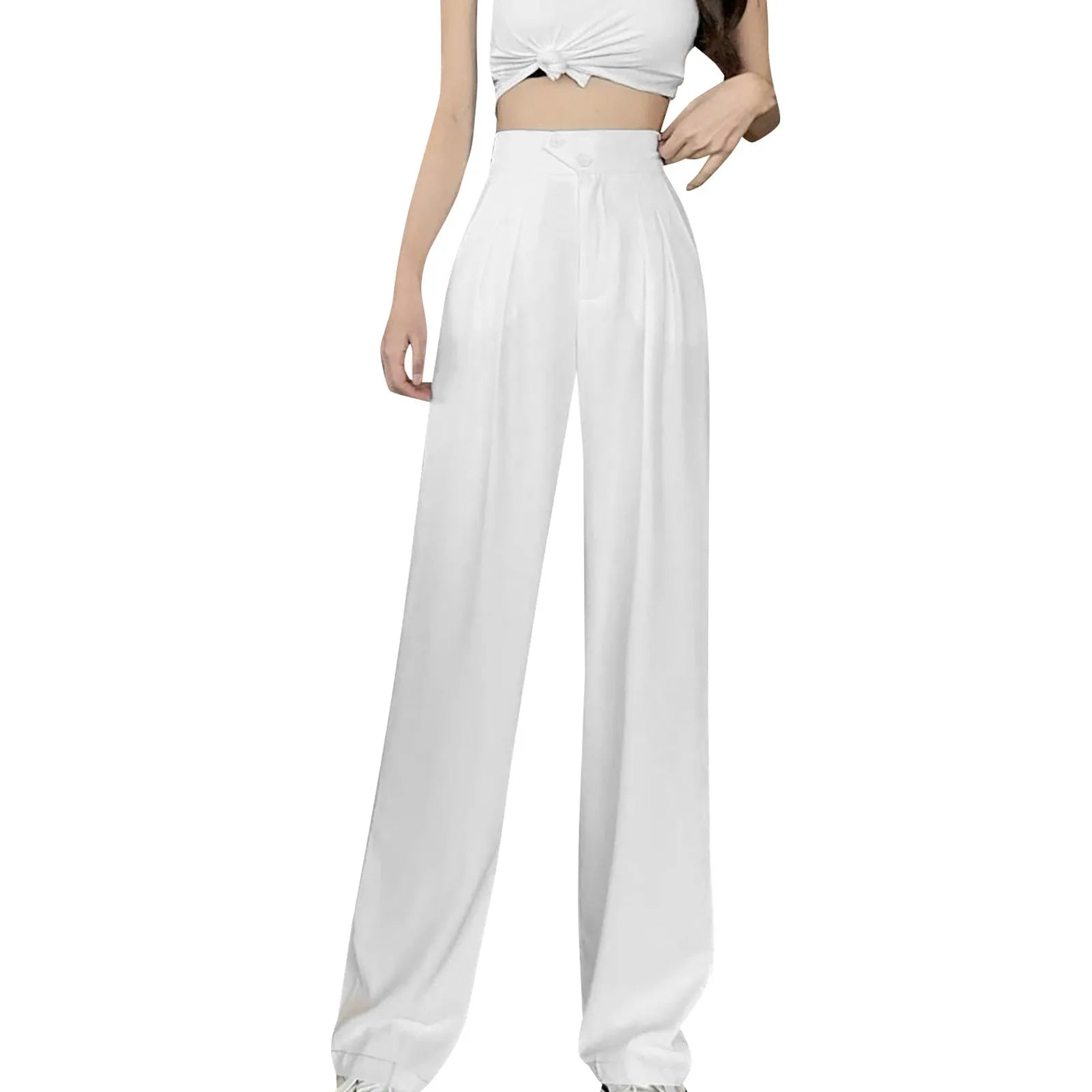 Chiara – Elegante Weitbeinige Hose für Frauen