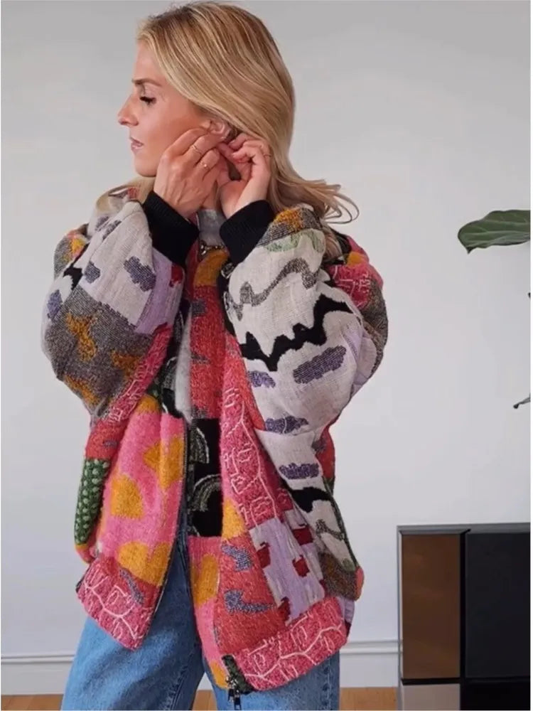 Lucia – Elegante Oversized Steppjacke für Damen