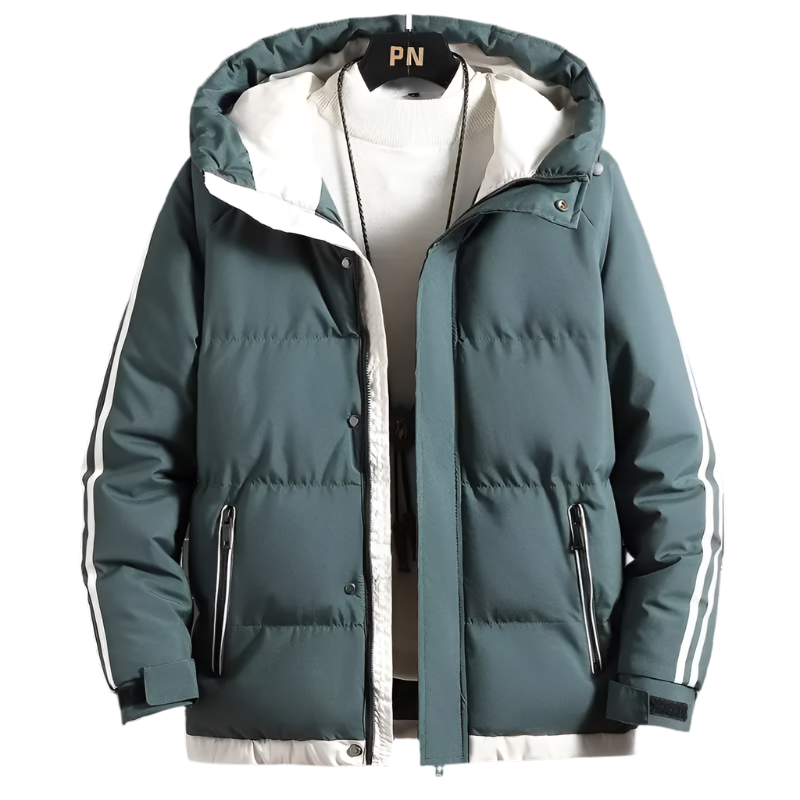 Alessio – Herren-Winterparka mit Kapuze