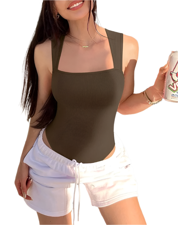 Isabella – Sexy Asymmetrischer Bodysuit