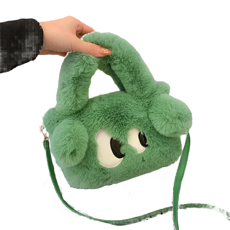 Elena – Luxuriöse Stofftasche für Kuscheltiere