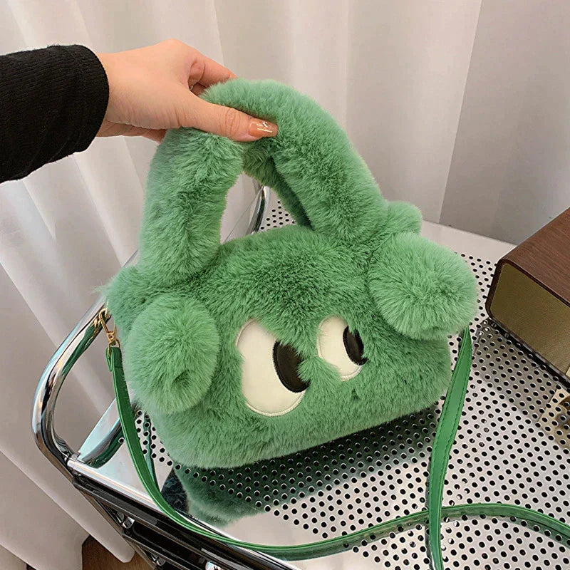 Elena – Luxuriöse Stofftasche für Kuscheltiere