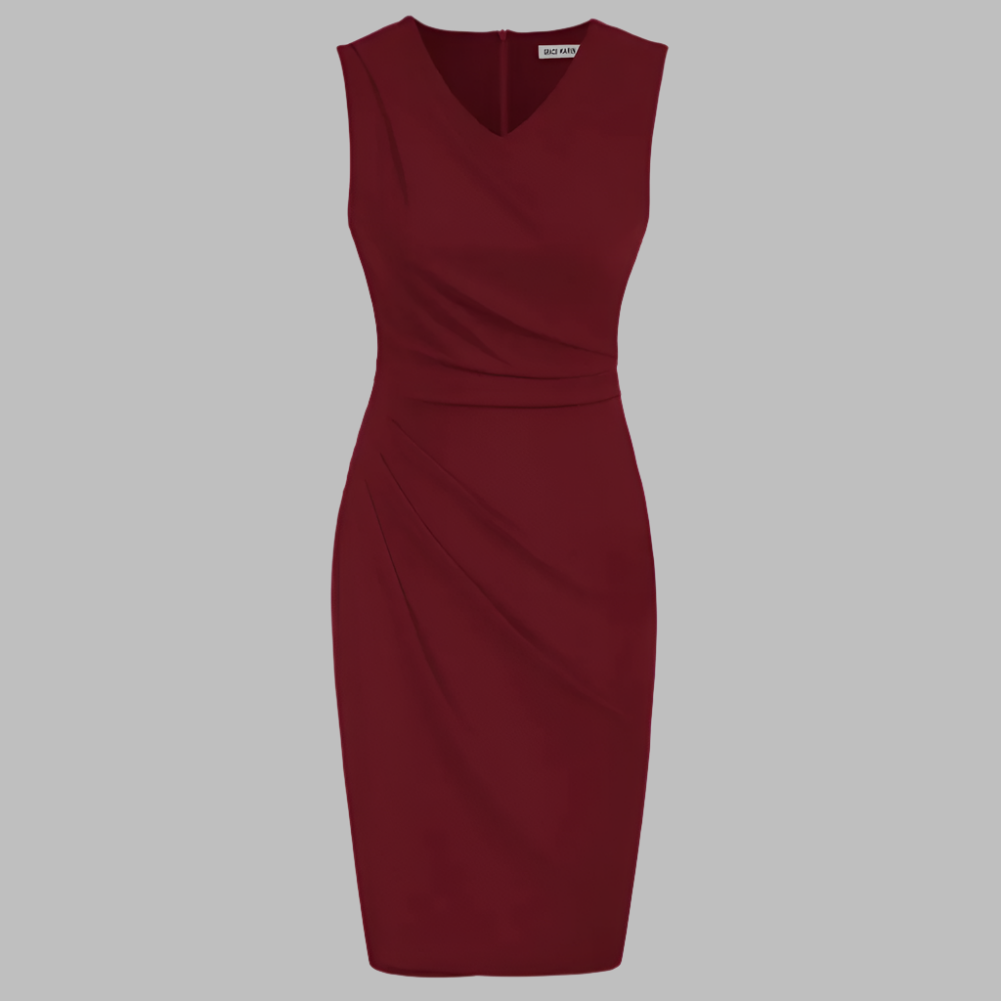 Isabella – Elegantes Schlanke Passform Damenkleid