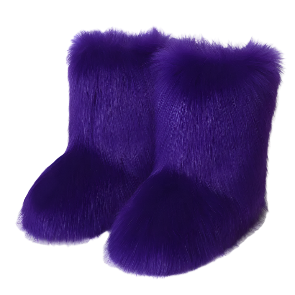 Juliette – Gemütliche Vegane Fluffy Boots für Frauen