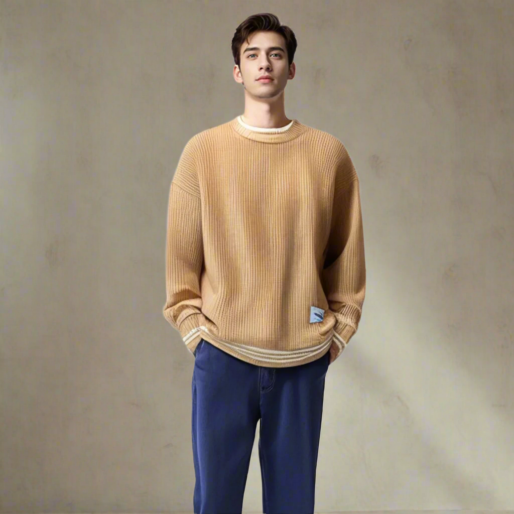 Lorenzo – Retro-Strickpullover für Herren