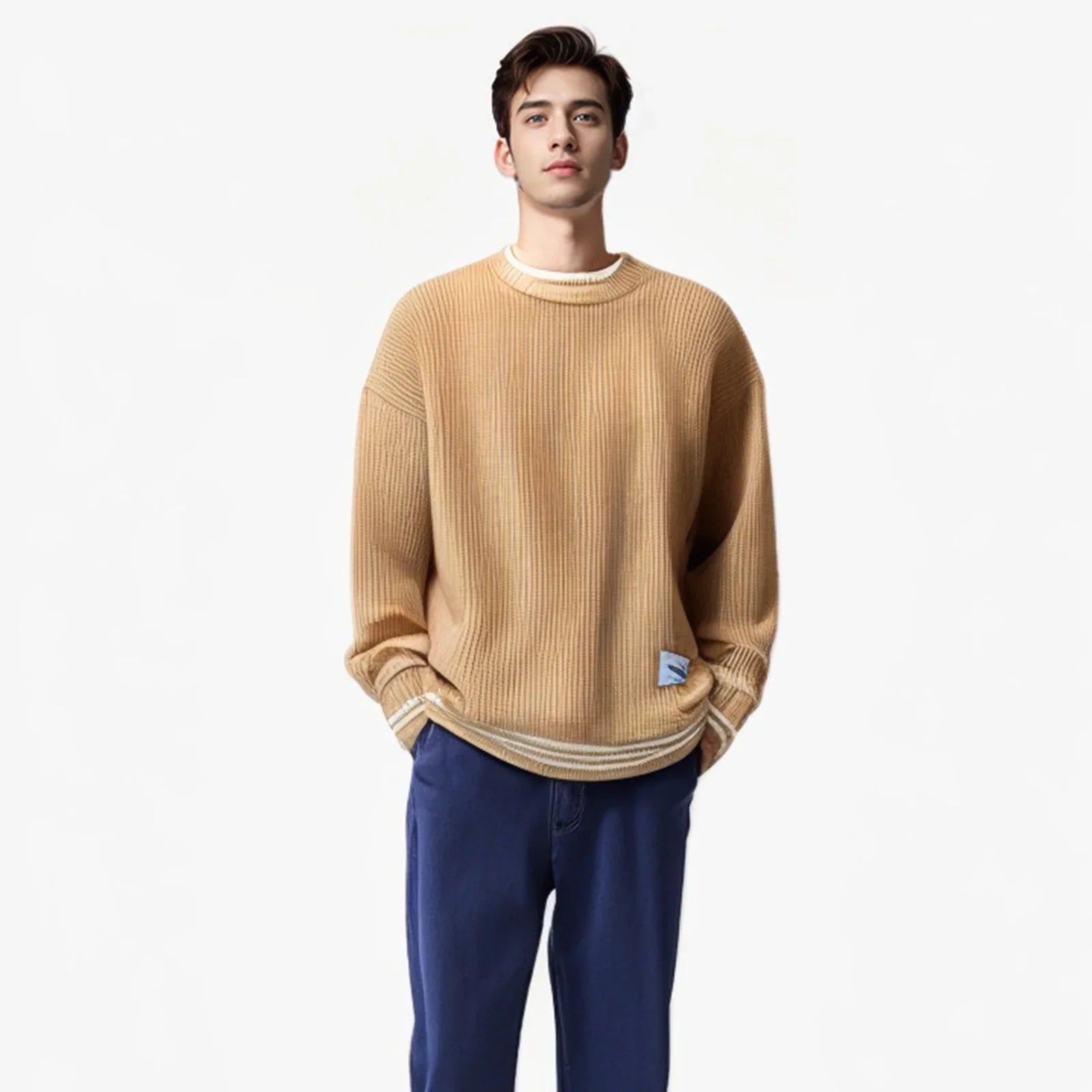 Lorenzo – Retro-Strickpullover für Herren