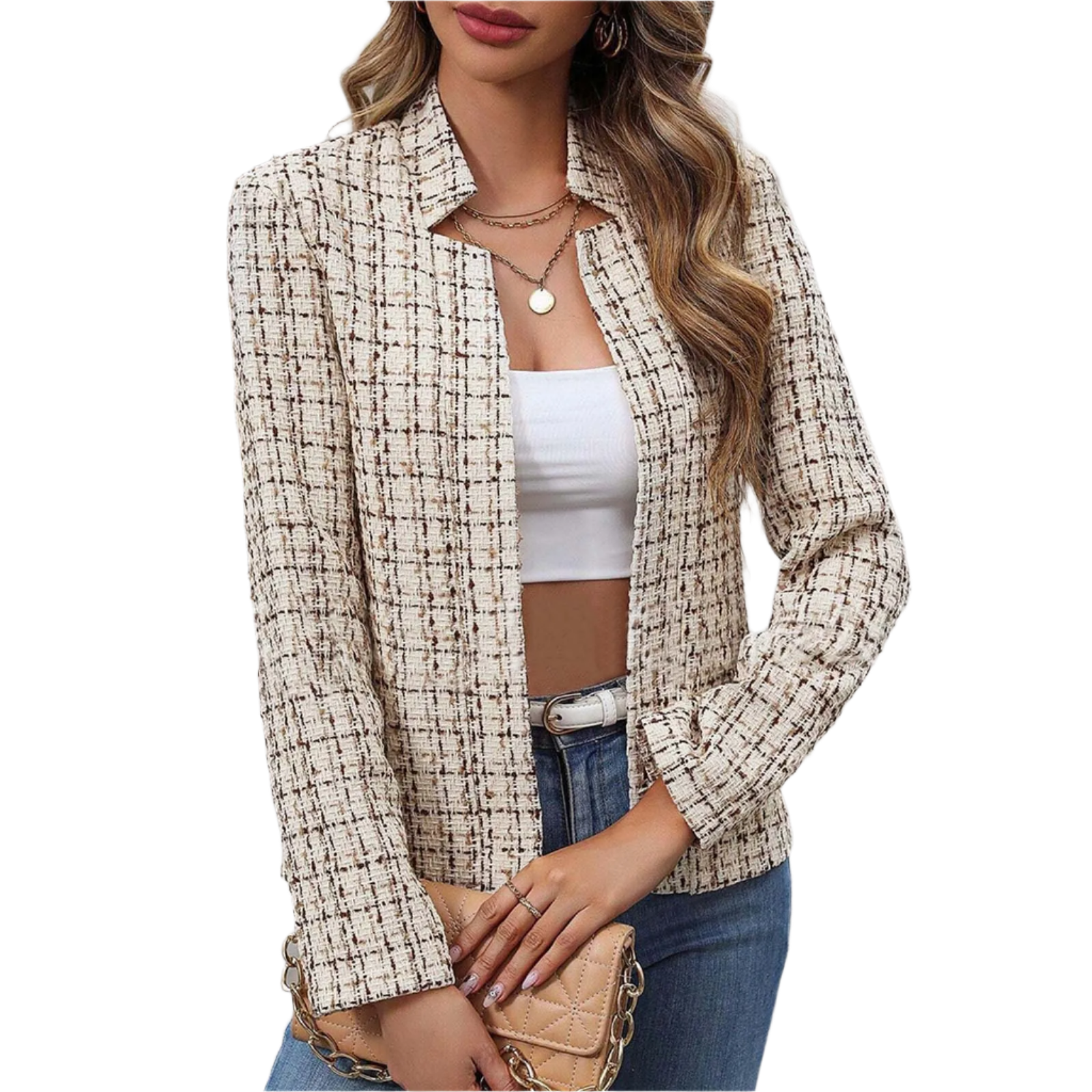 Clara – Slim-Fit Damenblazer mit Reverskragen