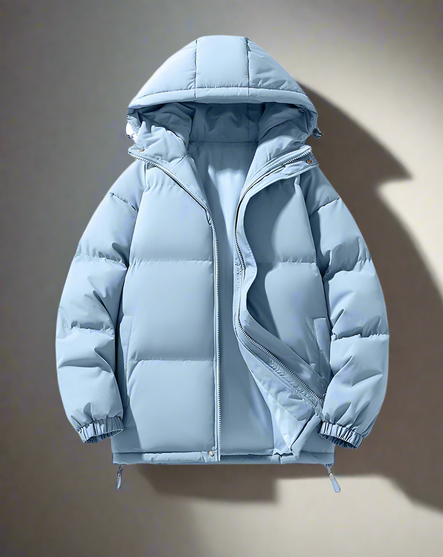 Luca – Thermal Herren-Wasserabweisende Jacke mit Abnehmbarem Kapuzen-Design