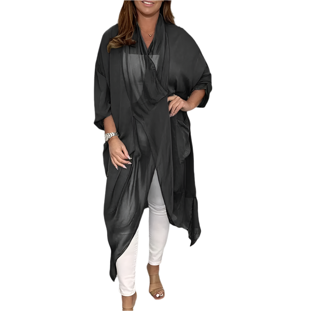 Sofia – Luxuriöse Damen-Strickjacke aus Seide