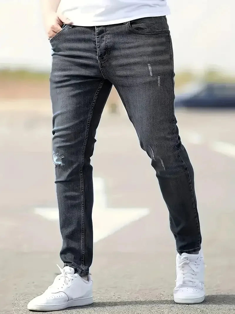 Alberto – Stretch Retro Herren Skinny Jeans