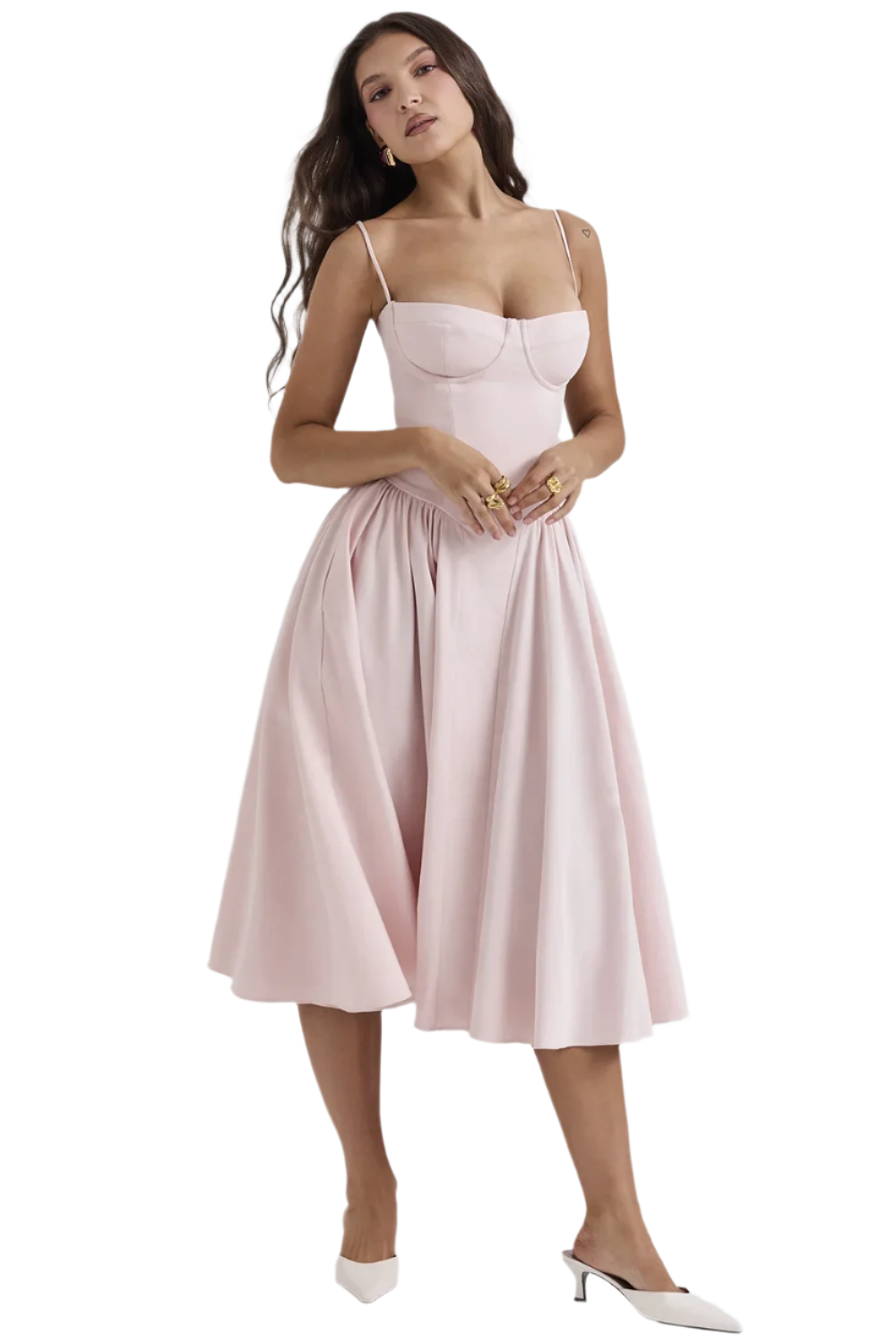 Bianca – Elegantes Damen-Trägerkleid für besondere Anlässe