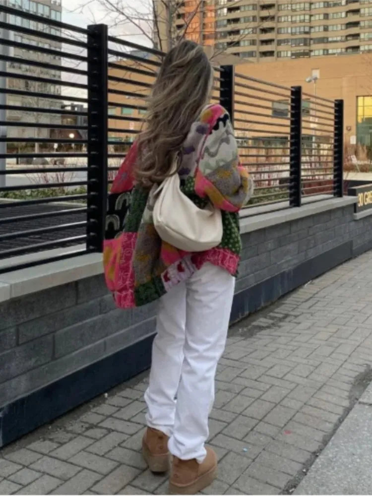 Lucia – Elegante Oversized Steppjacke für Damen