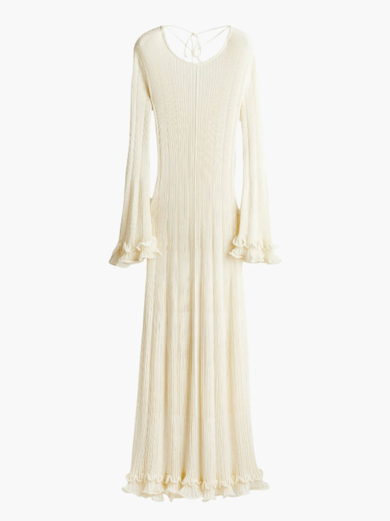 Isabella – Romantisches Damen-Midikleid mit Rüschen