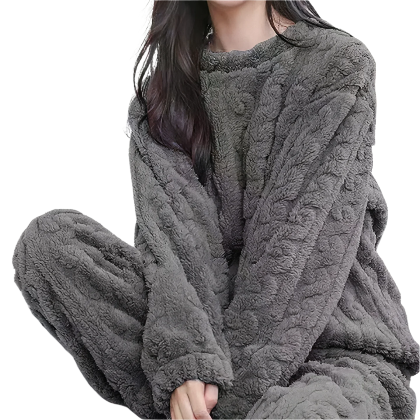 Valeria – Luxuriöses Samt-Pyjama-Set für Damen