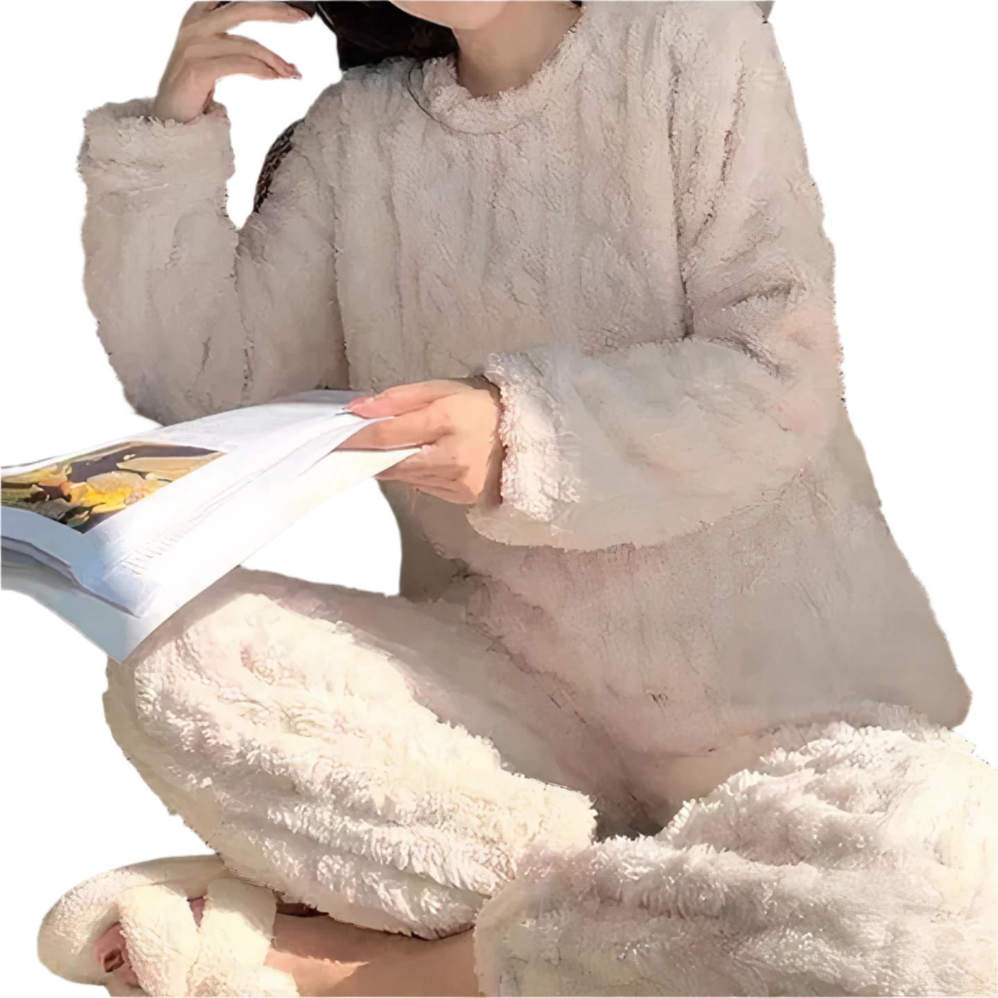 Valeria – Luxuriöses Samt-Pyjama-Set für Damen