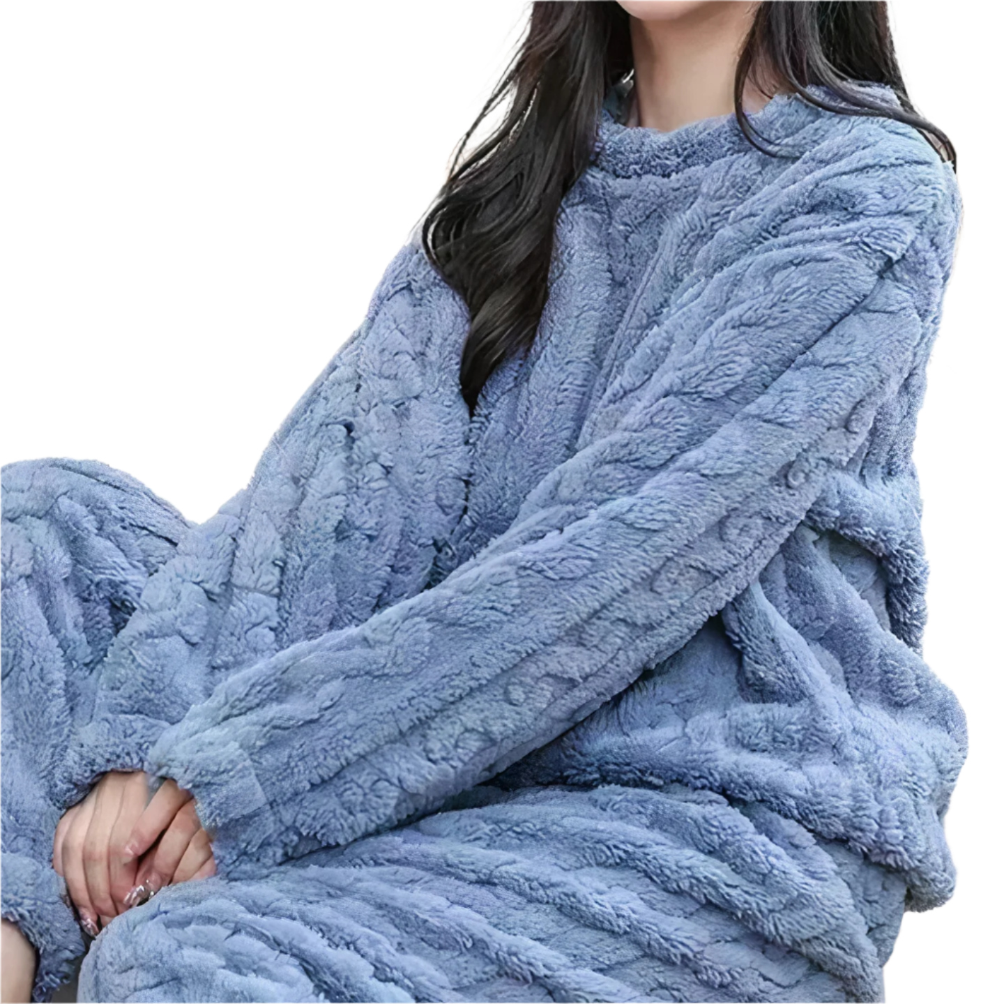 Valeria – Luxuriöses Samt-Pyjama-Set für Damen