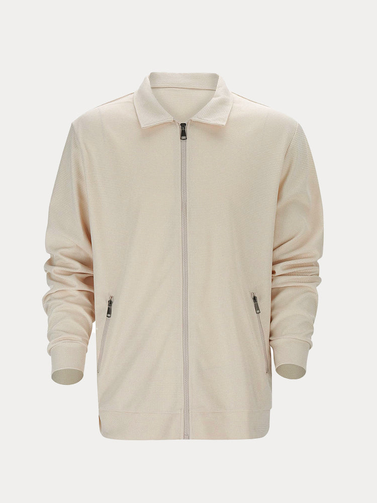 Luca – Luxuriöser Komfort Waffle-Jackenset für Herren