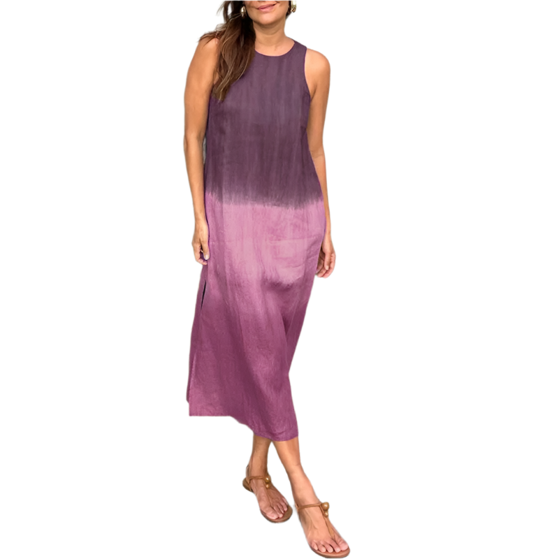 Amara – Boho-inspiriertes Damen Patchwork-Maxikleid