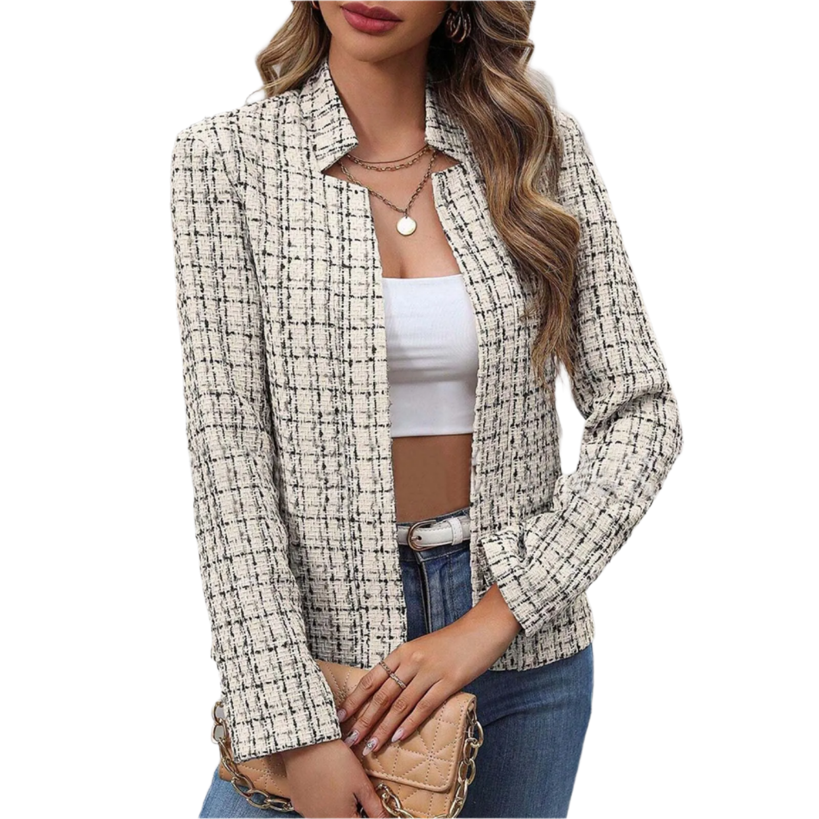 Clara – Slim-Fit Damenblazer mit Reverskragen