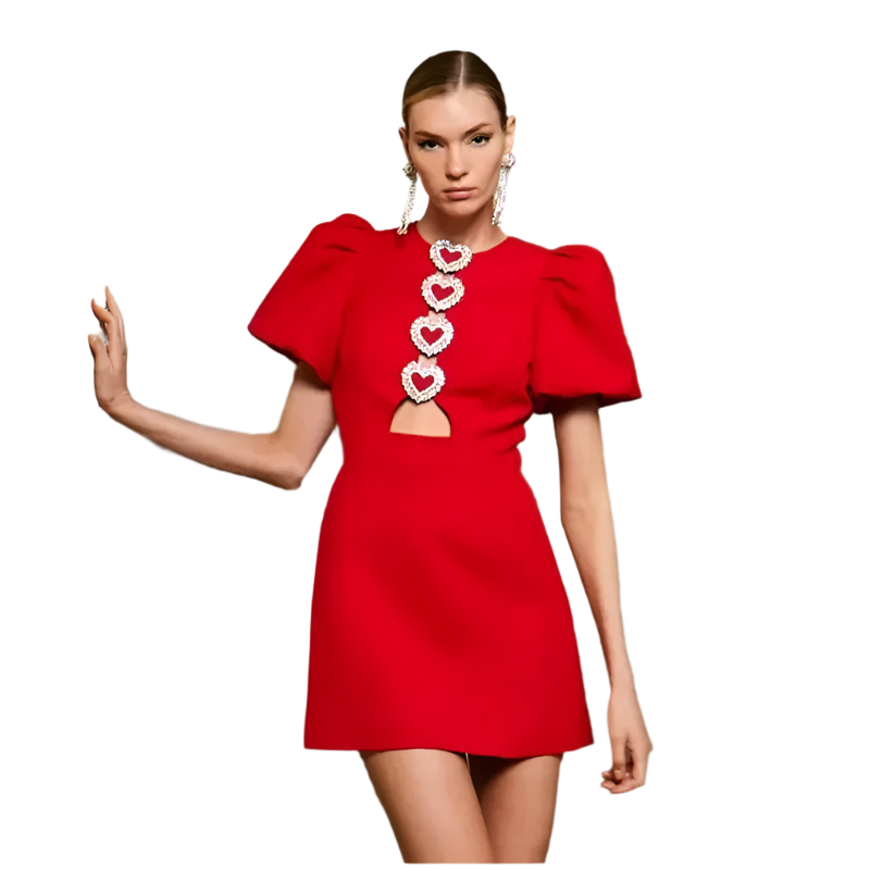 Giovanna – Atemhaftes Pailletten-Minikleid für Damen