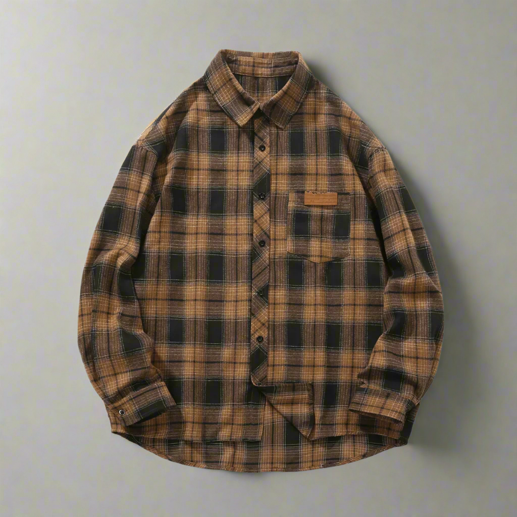 Amir – Klassisches Herren Oversize-Karohemd