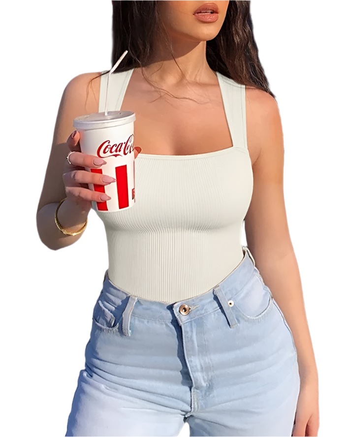 Isabella – Sexy Asymmetrischer Bodysuit