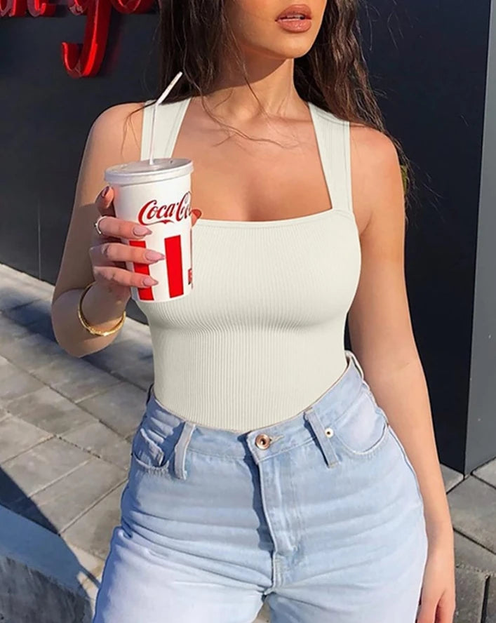 Isabella – Sexy Asymmetrischer Bodysuit