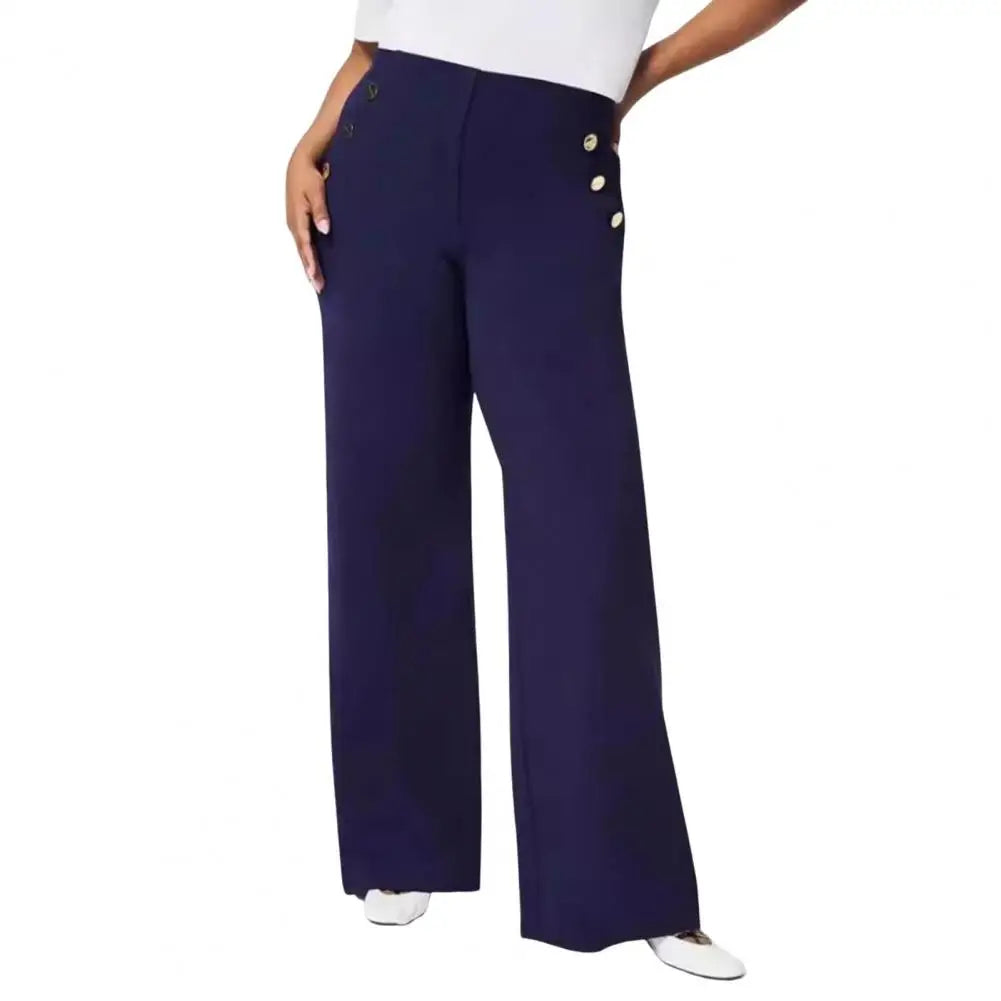 Sophia – High-Waist Weite Damenhose