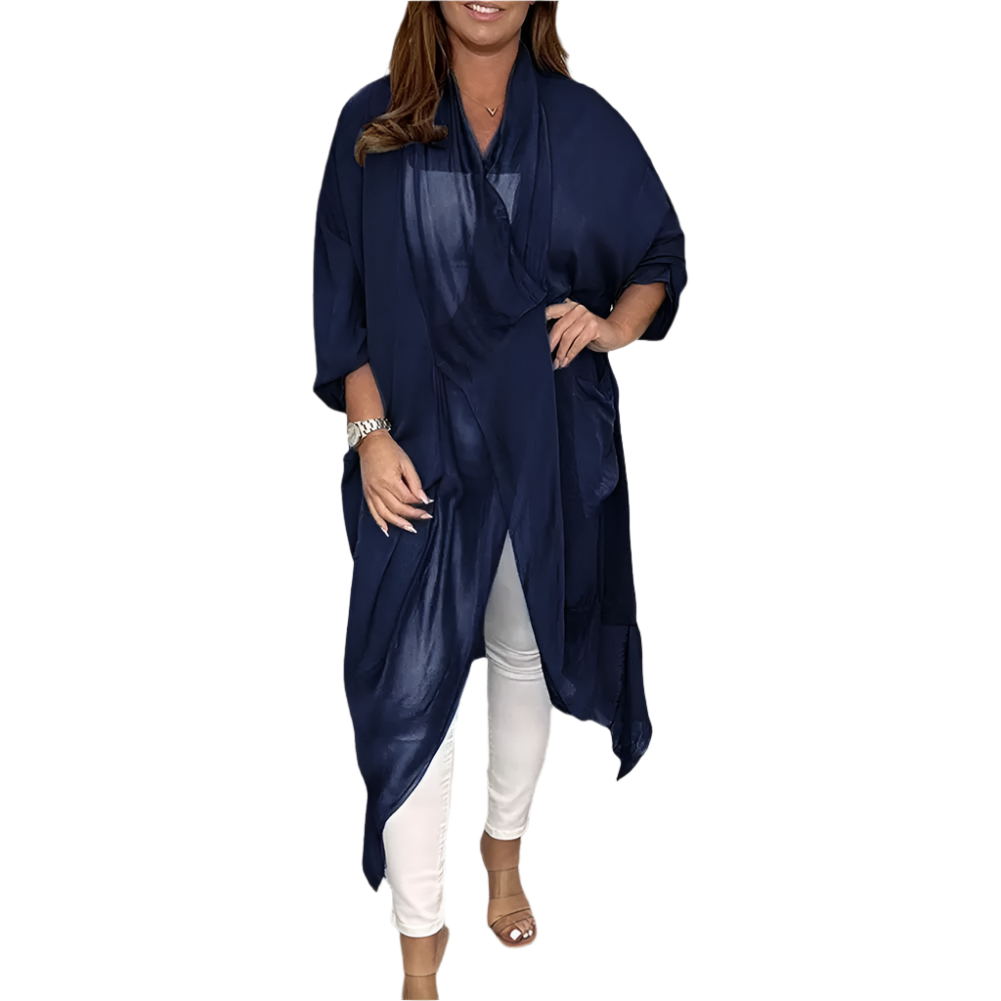 Sofia – Luxuriöse Damen-Strickjacke aus Seide