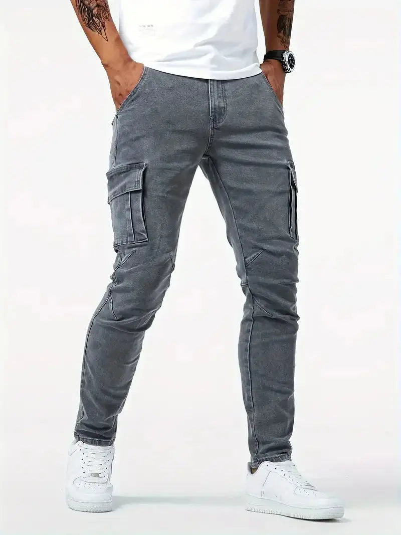 Matteo –Tapered Herren Cargo-Jeans