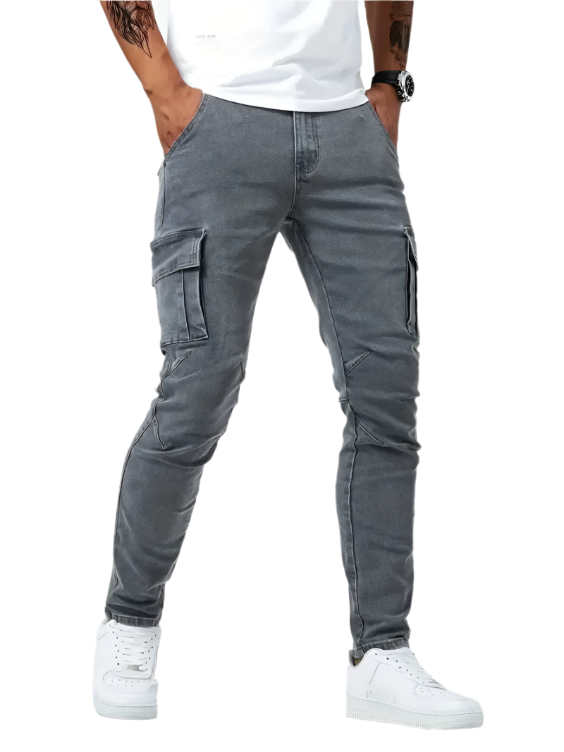 Matteo –Tapered Herren Cargo-Jeans