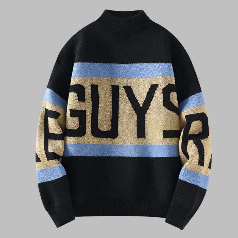 Lorenzo – Lässiger Herrenpullover aus weichem Gewebe