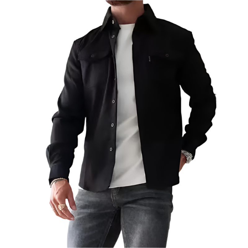 Gabriel – Elegantes Langarmshirt für Herren