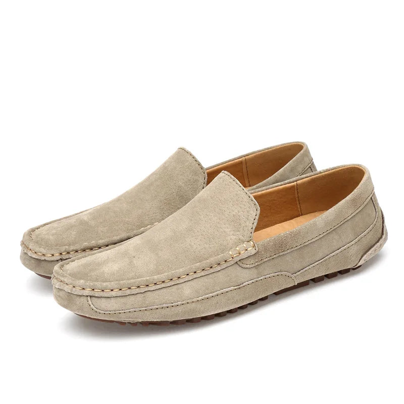 Henry – Handgefertigte Herren-Slipper aus Wildleder