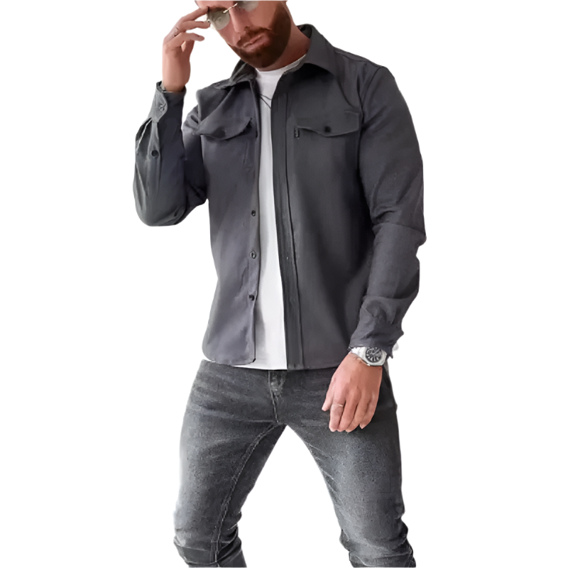 Gabriel – Elegantes Langarmshirt für Herren