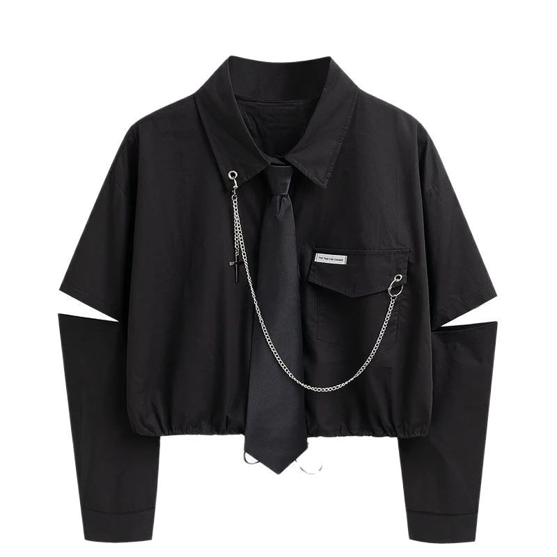 Isabella – Harajuku Gothic Punk Streetwear Set für Frauen