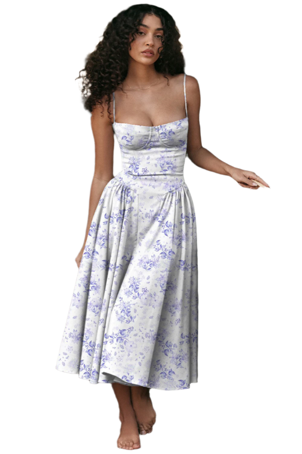 Bianca – Elegantes Damen-Trägerkleid für besondere Anlässe